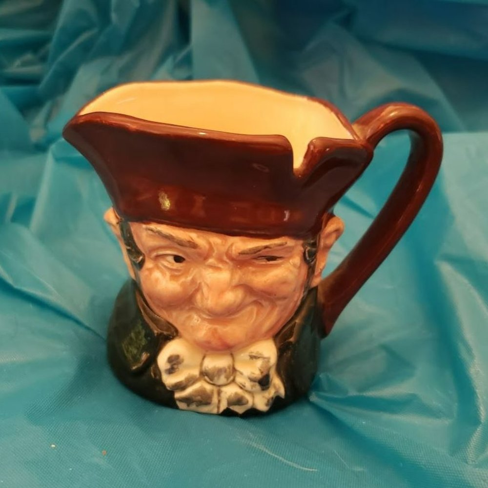 ROYAL DOULTON - Old Charley Small Character MINI Jug 3.25 in approx